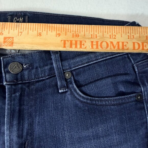 Citizens of Humanity Womens Dark Wash Bootcut Flare Jeans Sz 27 Mid Rise Stretch - Picture 7 of 16